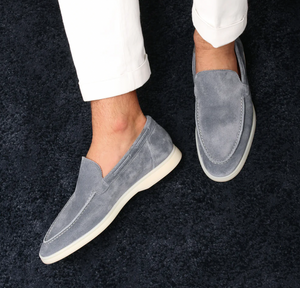 HERMANO™ LUKSURIØSE, KOMFORTABLE LOAFERS I SUÈDE